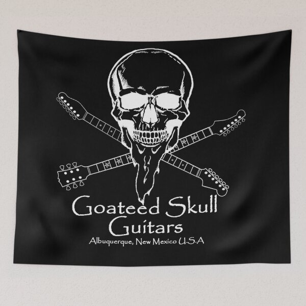 Item preview, Goateed Skull Guitars 002 designed and sold by havencandc.