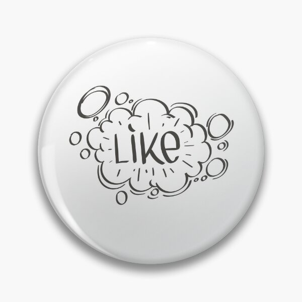 Item preview, Like Text Bubble designed and sold by MisterGooseShop.