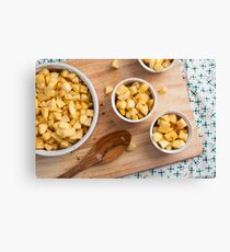 Apples in Baking Dishes Canvas Print