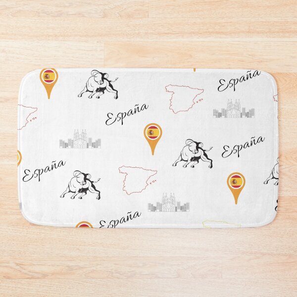 Item preview, Spain España Flag Bull Montage designed and sold by Traveledesigns.