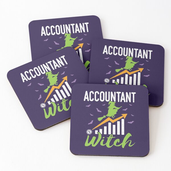 Item preview, Accountant Witch Halloween CPA Accounting designed and sold by jaygo.