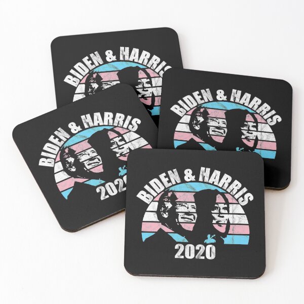 Item preview, Joe Biden Kamala Harris 2020 Trans Flag Election  designed and sold by CrystalCrush.