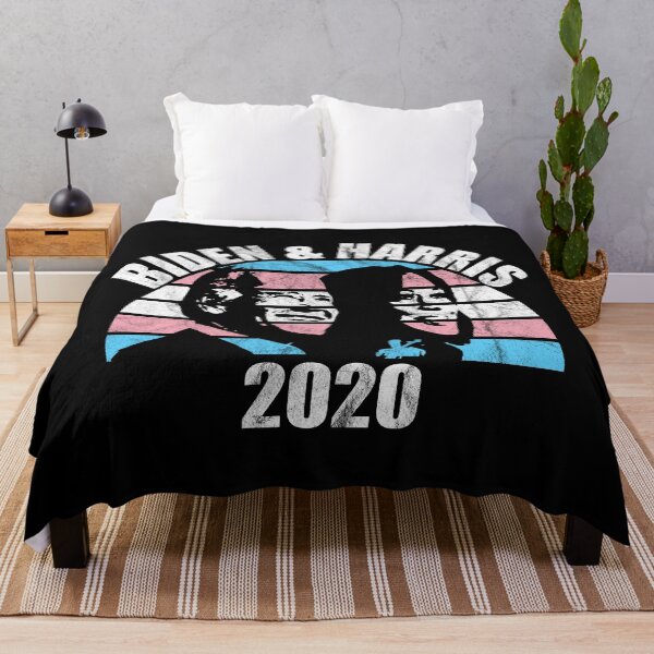 Item preview, Joe Biden Kamala Harris 2020 Trans Flag Election designed and sold by CrystalCrush.