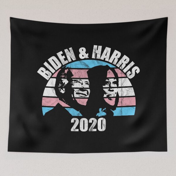 Item preview, Joe Biden Kamala Harris 2020 Trans Flag Election  designed and sold by CrystalCrush.