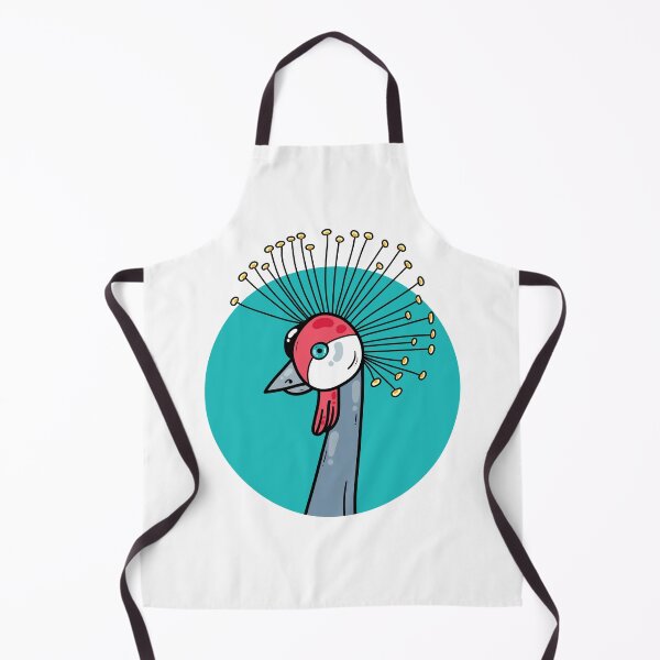 Item preview, Crowned crane head  designed and sold by Olizabet.