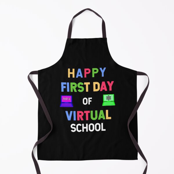 Item preview, Happy First Day of Virtual School designed and sold by FunSilly.