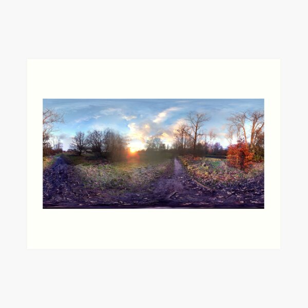 Wimbledon Sunset Art Print