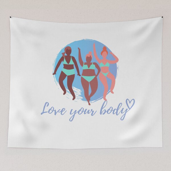 Item preview, Body positivity - love your body designed and sold by cyc94.