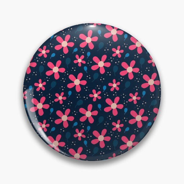 Item preview, Floral Seamless  Pink Blue Patterns #3 designed and sold by SalahBlt.