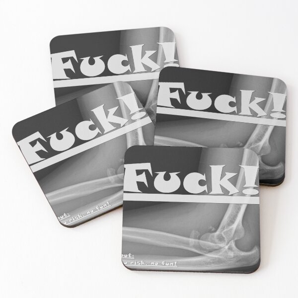 Item preview, Fu # k! no risk, no fun! broken bone designed and sold by Ofen69.