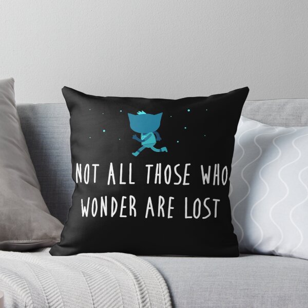 Item preview, Not all those who wonder are lost- Adventure-Sunset- Black designed and sold by VtheArtist.