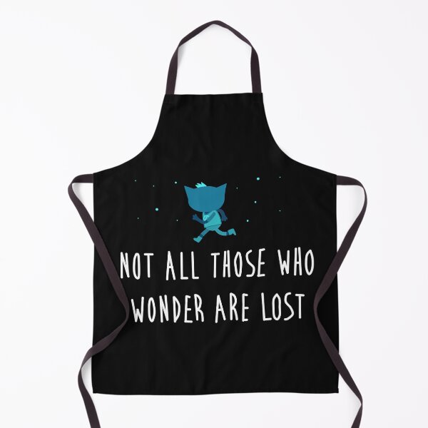 Item preview, Not all those who wonder are lost- Adventure-Sunset- Black designed and sold by VtheArtist.