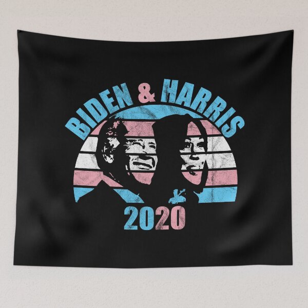 Item preview, Joe Biden Kamala Harris 2020 Trans Flag Election  designed and sold by CrystalCrush.