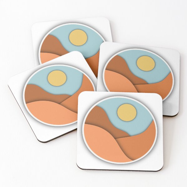 Item preview, Landscape with sun designed and sold by lillysvault.