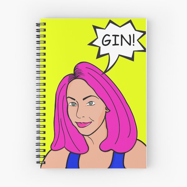 Item preview, Edith Gin Cartoon designed and sold by SilverSquirrels.