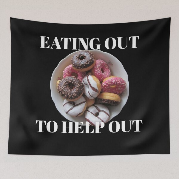 Item preview, Eat Out To Help Out designed and sold by stevenwoodcock.