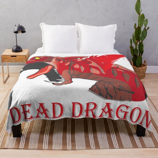 Item preview, DEAD RED DRAGON WITH BLOOD designed and sold by CleverARTsis.