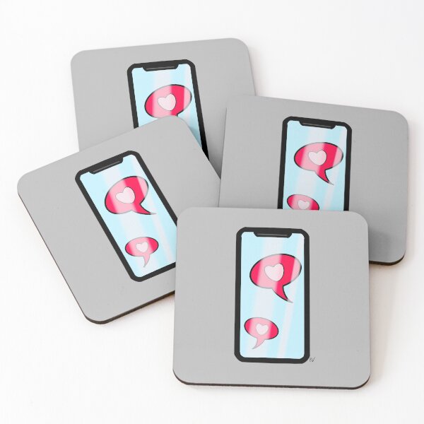 Item preview, Smartphone with heart notifications designed and sold by BV-creas.