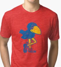 Vintage Jayhawk Tri-blend T-Shirt