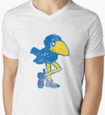 Vintage Jayhawk Men's V-Neck T-Shirt