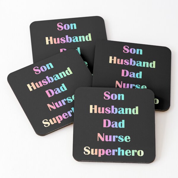 Item preview, Gift for Superhero Nurse Dad or husband designed and sold by anins-azuree.