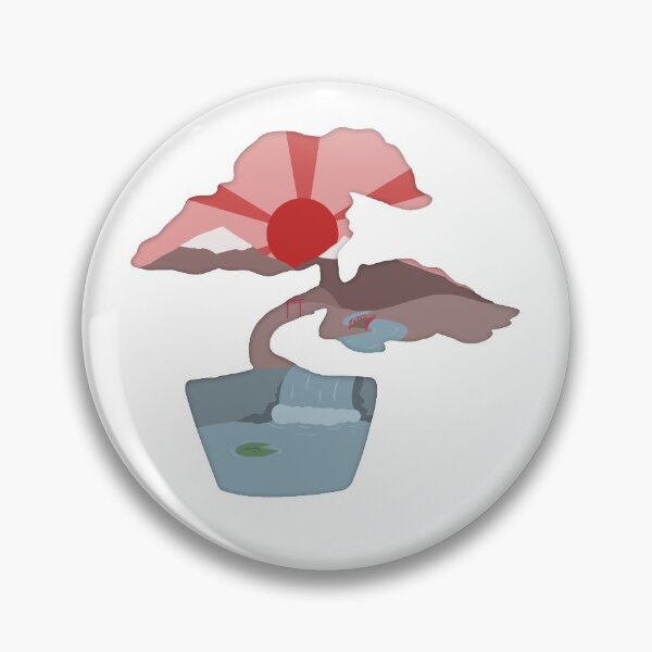 Item preview, Bonsai Silhouette Scene designed and sold by djkc12.