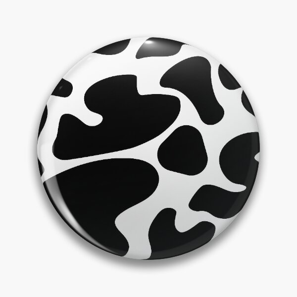 Aperçu de l'œuvre Motif de vache noire classique créée et vendue par Moyanana.