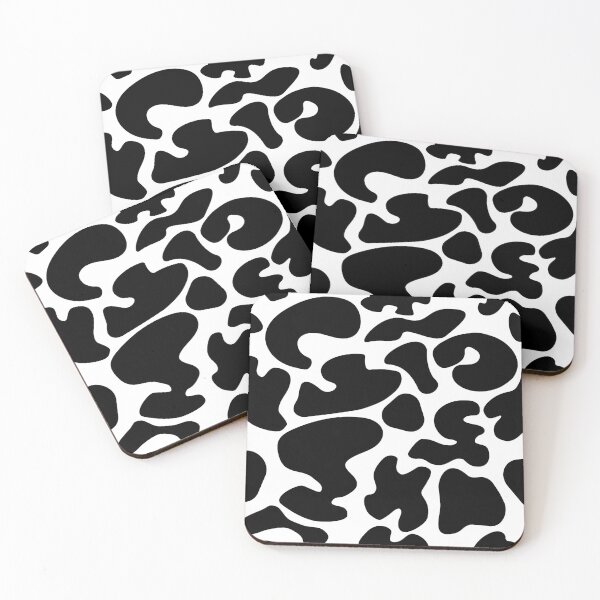 Aperçu de l'œuvre Motif de vache noire classique créée et vendue par Moyanana.