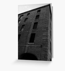 The dock yard Greeting Card