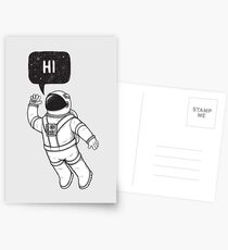 Greetings from space Postcards