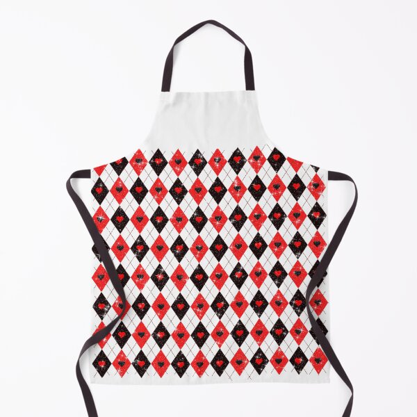 Item preview, Pattern Diamond Heart Card Game Joker Red Black Punk Rock Quinn Crazy designed and sold by Jolly-Yosei.