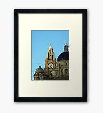Royal liver building Framed Print