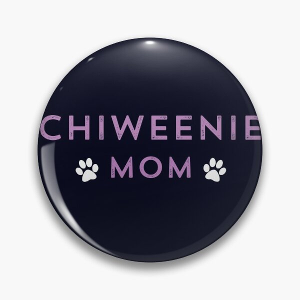 Item preview, Chiweenie Mom with Paw Prints designed and sold by madtoyman.