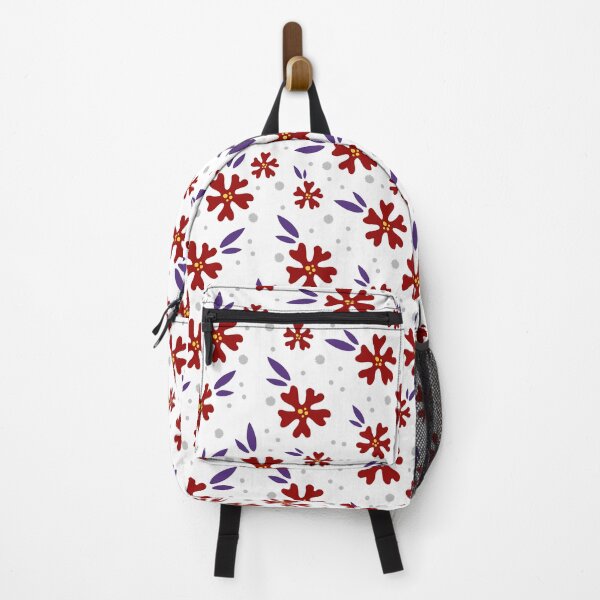 Item preview, Floral Seamless Red Blue White Patterns #1 designed and sold by SalahBlt.