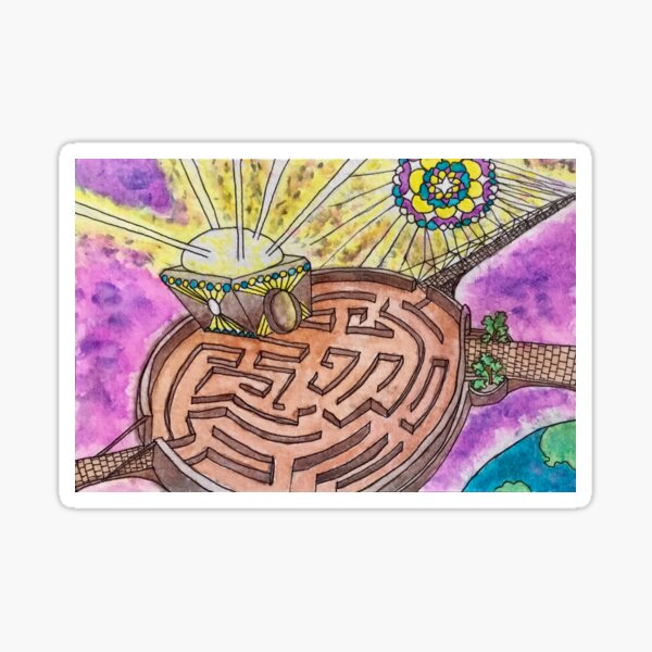 Planet-airium Sticker