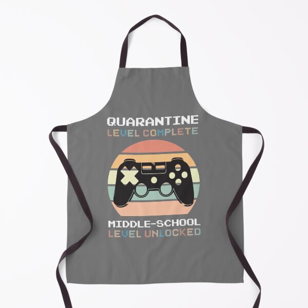 Item preview, Quarantine Level Complete Middle-school Level Unlocked Gamer Gift designed and sold by Dream-bubble.