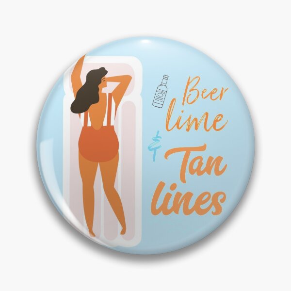 Item preview, Beer Lime and Tan Lines designed and sold by Trio's Stuff.