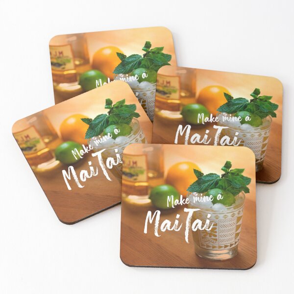 Item preview, Original Trader Vic Mai Tai, with Lime, Rum and Mint designed and sold by electricdreamz.