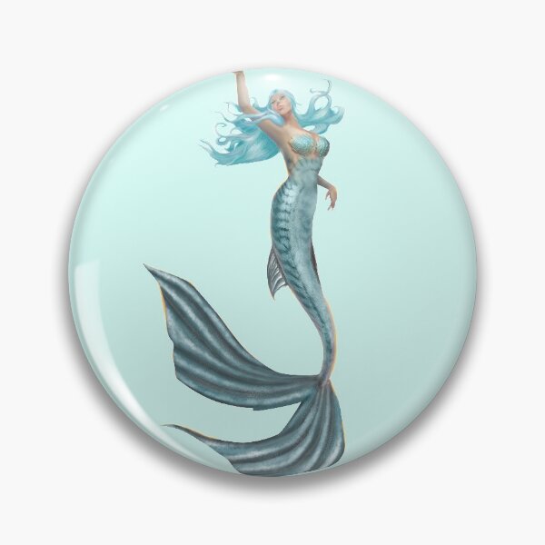 Item preview, Mermaid Swimming in Caribbean Waters designed and sold by Eva Nev.
