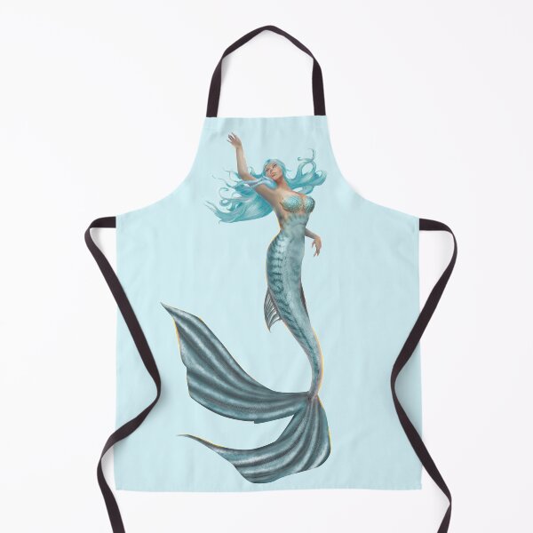 Item preview, Mermaid Swimming in Caribbean Waters designed and sold by Eva Nev.