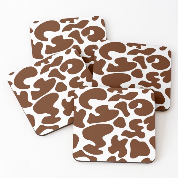 Item preview, Chocolate Brown Cow Pattern designed and sold by Moyanana.