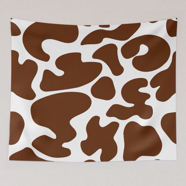 Item preview, Chocolate Brown Cow Pattern designed and sold by Moyanana.