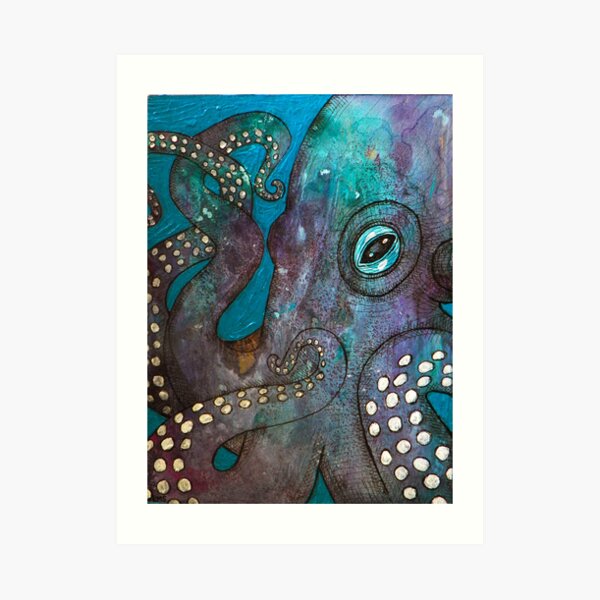 Octopus Garden Art Print