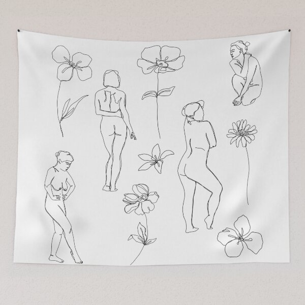 Item preview, Illustration collage pattern - Fearne designed and sold by TheColourStudy.