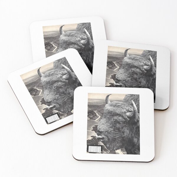 Item preview, Bison, Amazed designed and sold by maxcollagesetc.