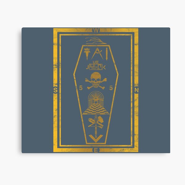 Masonic 2nd degree tracing board by Gemma Gary | Art Board Print