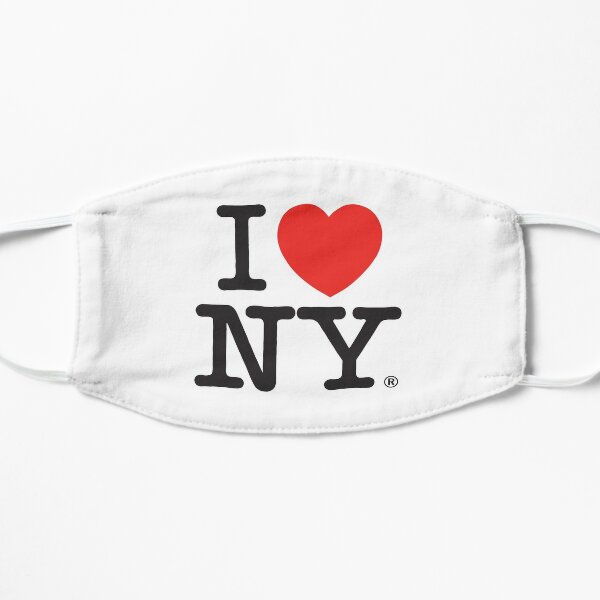 I Love Ny Face Masks Redbubble