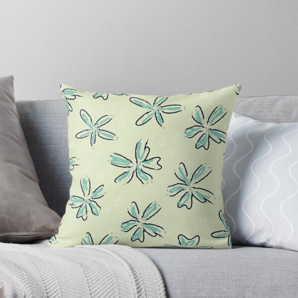 Artikelvorschau, Zierliches Blumenmuster grün entworfen und verkauft von LauMonart.