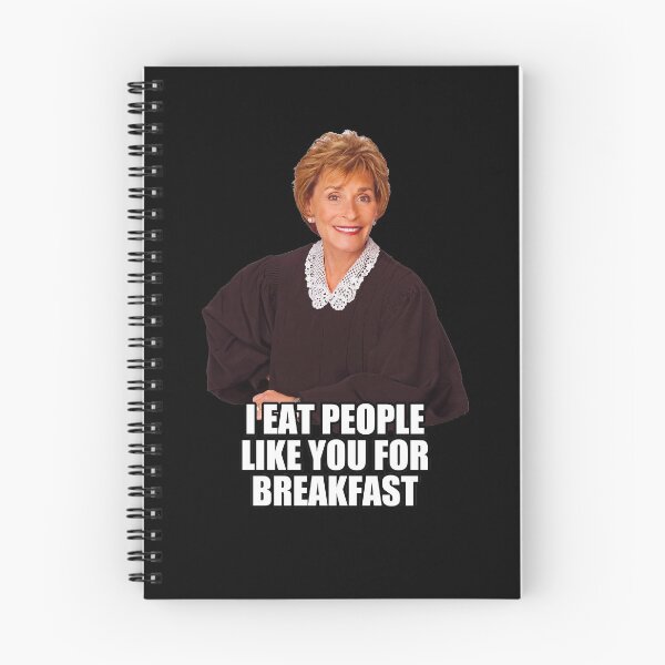 Item preview, Judge Judy - I eat people like you for breakfast designed and sold by SparkleAndFluff.