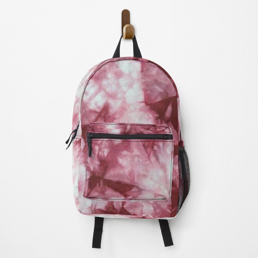 Discover Red Tie Dye Backpack